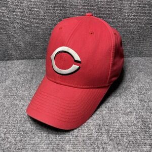Cincinnati Reds Hat Cap Strap Back Mens One Size Red MLB Baseball Retro